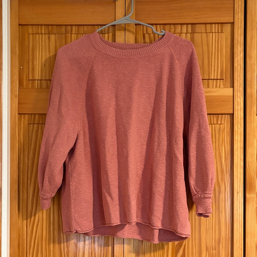 Madewell Dusty Pink Knit Sweater